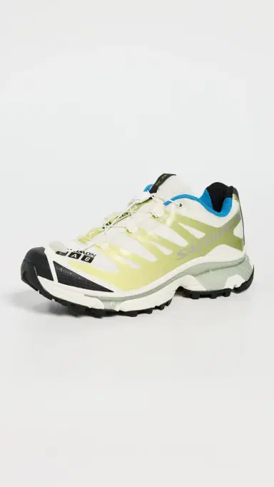 Salomon XT-4 OG Sneakers Vanilla Ice/Black/Clearly Aqua | Thumbnail 2