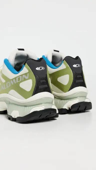 Salomon XT-4 OG Sneakers Vanilla Ice/Black/Clearly Aqua | Thumbnail 4