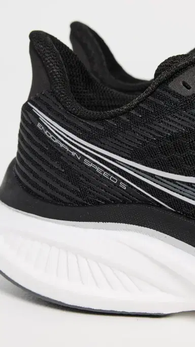 Saucony Endorphin Speed 5 Sneakers Black/White | Thumbnail 5