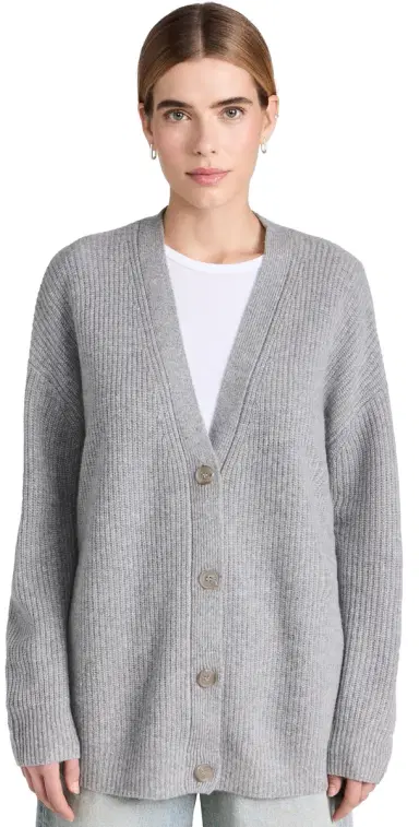 Jenni Kayne Cashmere Cocoon Cardigan Heather Grey M | Thumbnail 1 Jenni Kayne Cashmere Cocoon Cardigan Heather Grey M | Thumbnail 1