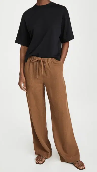 Vince Wide Sleeve Crop Tee Black | Thumbnail 5 Vince Wide Sleeve Crop Tee Black | Thumbnail 5