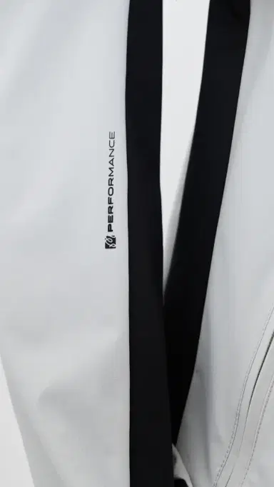 Malbon Performance Quarter Zip Shell Pullover ilver/Black | Thumbnail 6 Malbon Performance Quarter Zip Shell Pullover ilver/Black | Thumbnail 6