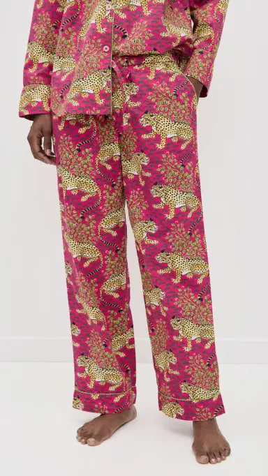 Printfresh Long Pajama Set Bagheera/Hot Pink L | Thumbnail 5