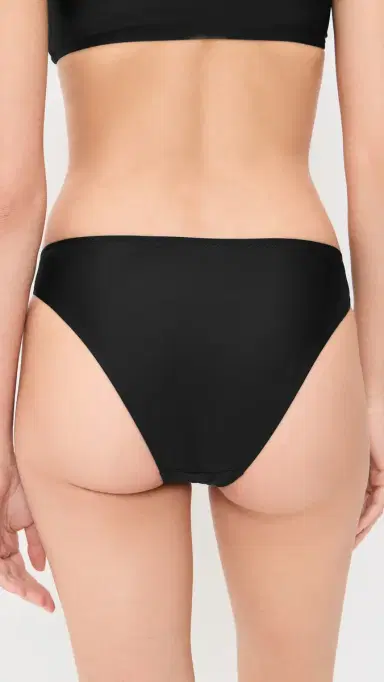 Solid & Striped The Tatum Bikini Bottoms Noir | Thumbnail 3