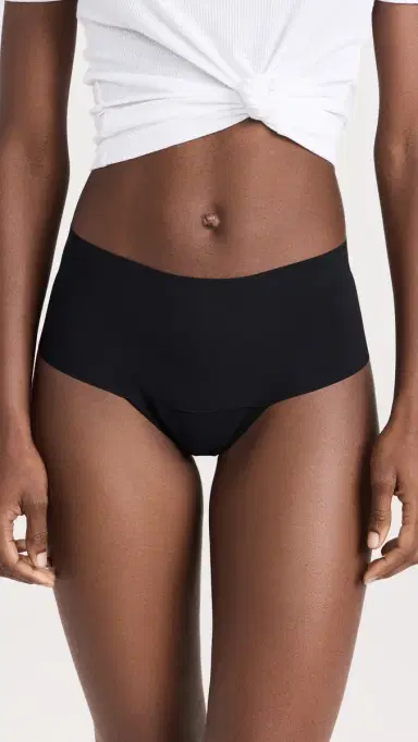 Hanky Panky Breathe Hi Rise Thong 3 Pack Black M | Thumbnail 3
