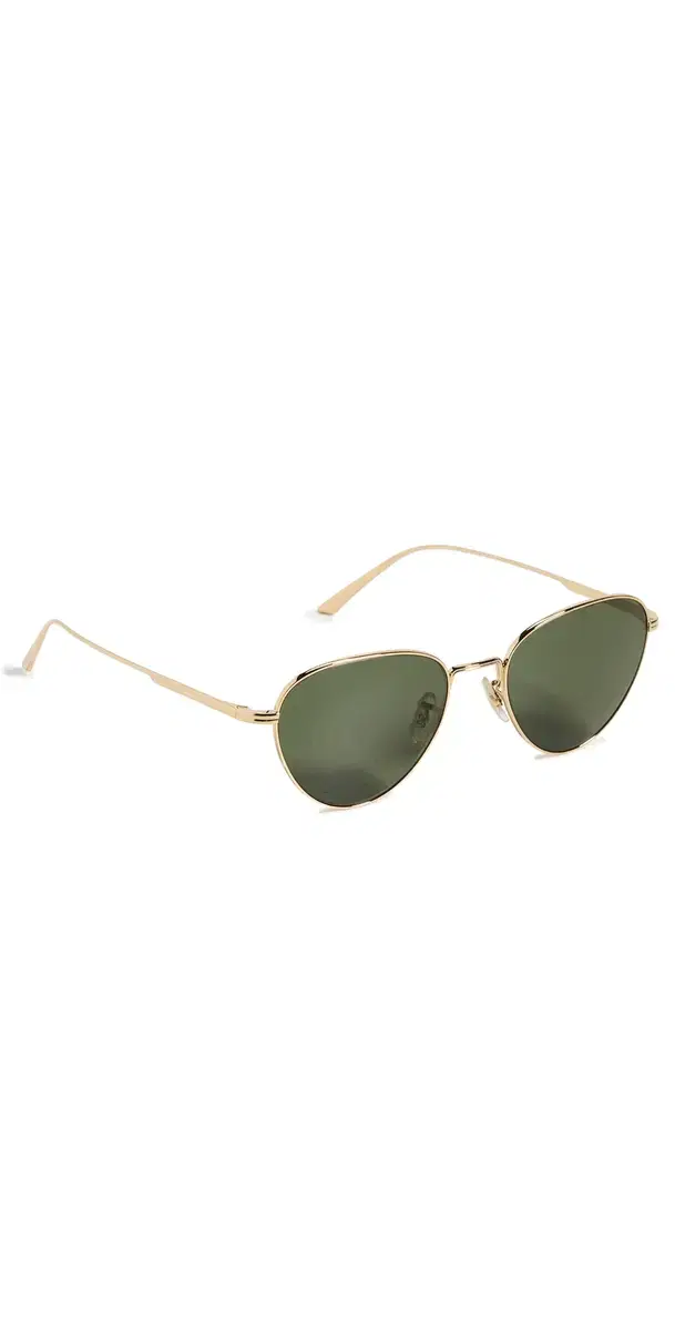 1991C Soft Triangular Sunglasses Gold One Size