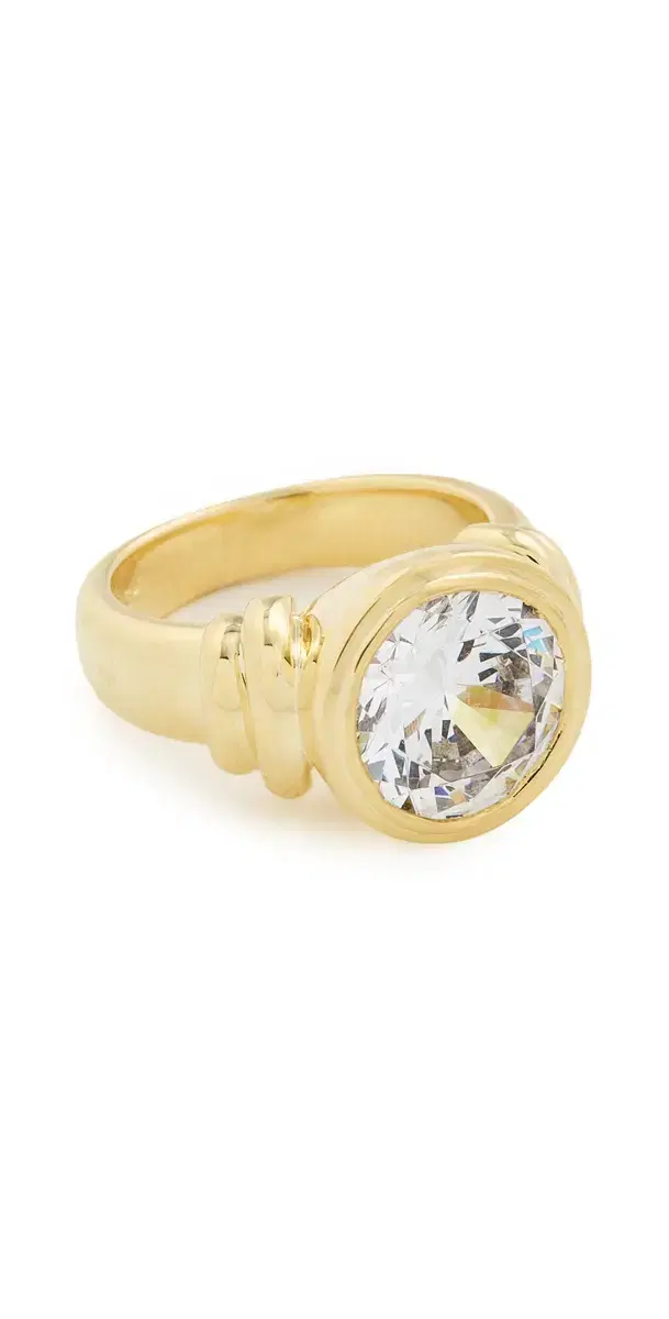 SHASHI Pinky Ring Gold