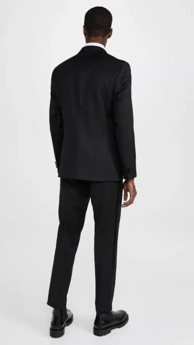 BOSS Slim Fit Tuxedo Black 54 | Thumbnail 3
