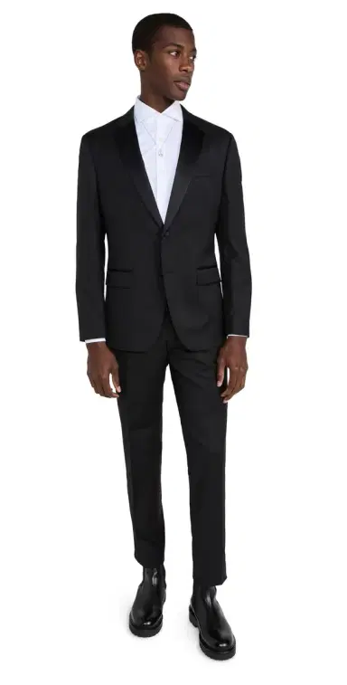 BOSS Slim Fit Tuxedo Black 54 | Thumbnail 1