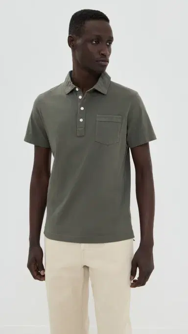 Billy Reid Pensacola Polo Washed | Thumbnail 2 Billy Reid Pensacola Polo Washed | Thumbnail 2