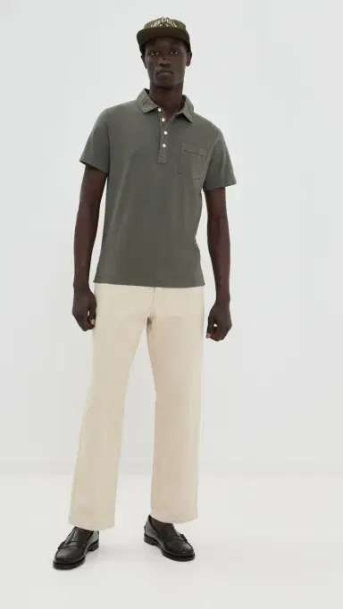 Billy Reid Pensacola Polo Washed | Thumbnail 5 Billy Reid Pensacola Polo Washed | Thumbnail 5