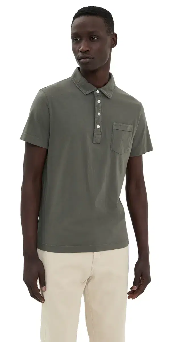 Pensacola Polo Washed Grey