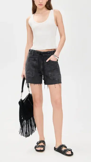 Free People Moxie Shorts Night Hawk 31 | Thumbnail 5 Free People Moxie Shorts Night Hawk 31 | Thumbnail 5