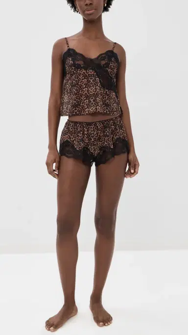 Kat the Label Hayden Shorts Leopard | Thumbnail 5