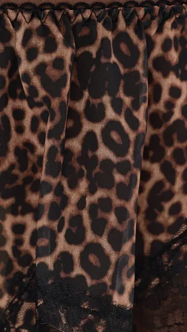 Kat the Label Hayden Shorts Leopard | Thumbnail 6