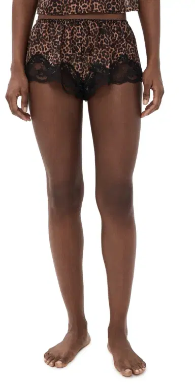 Kat the Label Hayden Shorts Leopard | Thumbnail 1