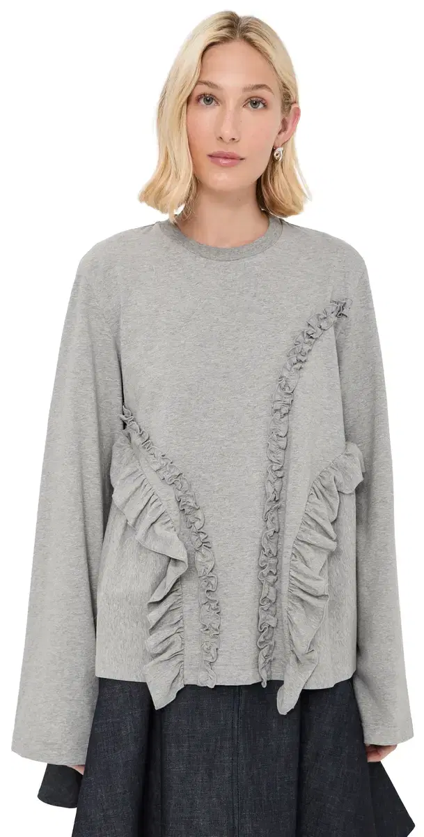 Alva T-Shirt Grey elange
