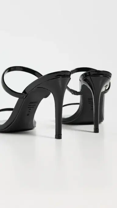Schutz Taliah Sandal Heels Black 7 | Thumbnail 4