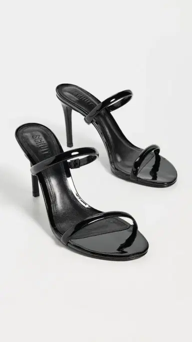 Schutz Taliah Sandal Heels Black 7 | Thumbnail 5