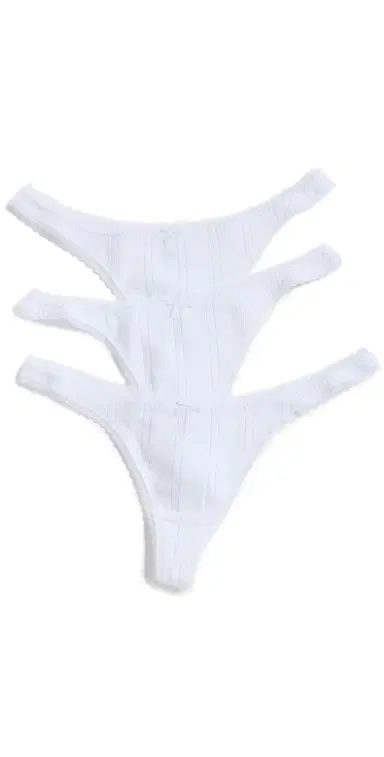 COUCOU The Thong 3 Pack White L | Thumbnail 1 COUCOU The Thong 3 Pack White L | Thumbnail 1