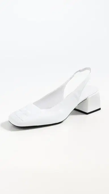 Courrèges Heritage Vinyl Slingbacks Heritage White 36 | Thumbnail 2 Courrèges Heritage Vinyl Slingbacks Heritage White 36 | Thumbnail 2