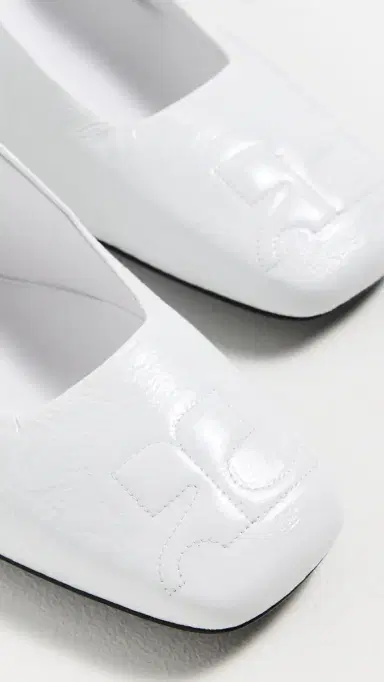 Courrèges Heritage Vinyl Slingbacks Heritage White 36 | Thumbnail 6 Courrèges Heritage Vinyl Slingbacks Heritage White 36 | Thumbnail 6