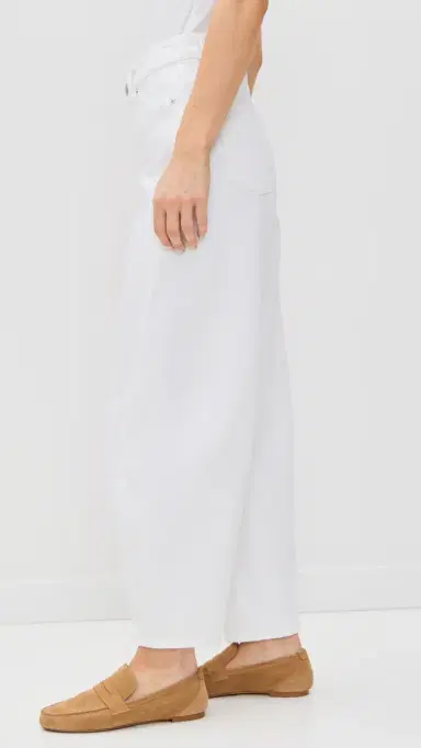 DL1961 Miro Barrel High Rise Jeans White (Vintage) 28 | Thumbnail 4
