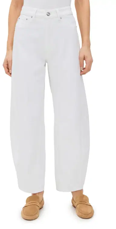 DL1961 Miro Barrel High Rise Jeans White (Vintage) 28 | Thumbnail 1
