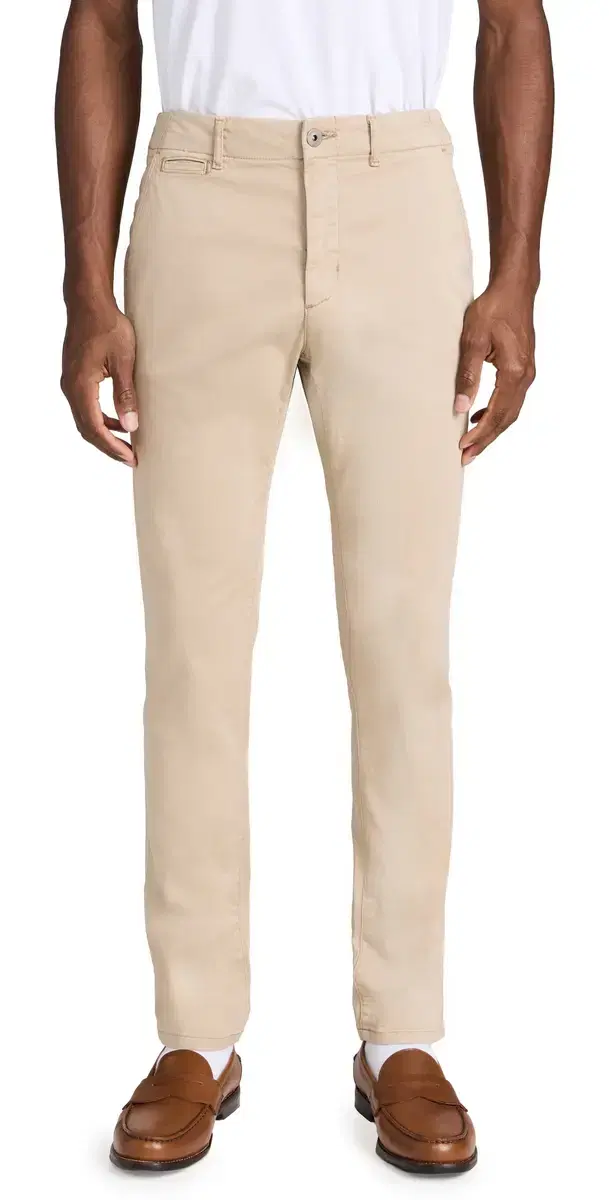 Danford Stretch Sateen Chinos Khaki