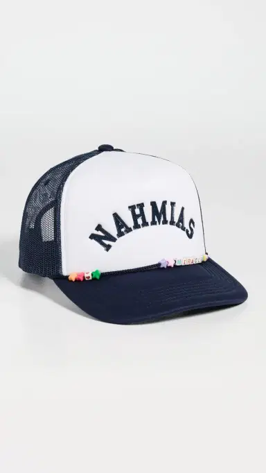Nahmias Friendship Trucker Cap Blue Accessories One Size | Thumbnail 2