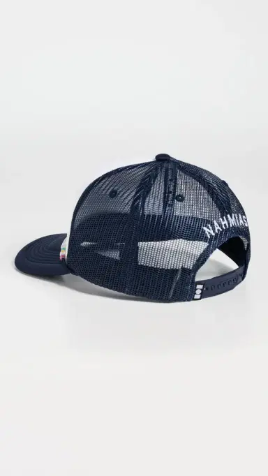 Nahmias Friendship Trucker Cap Blue Accessories One Size | Thumbnail 3