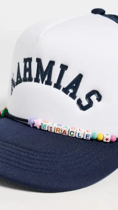 Nahmias Friendship Trucker Cap Blue Accessories One Size | Thumbnail 4