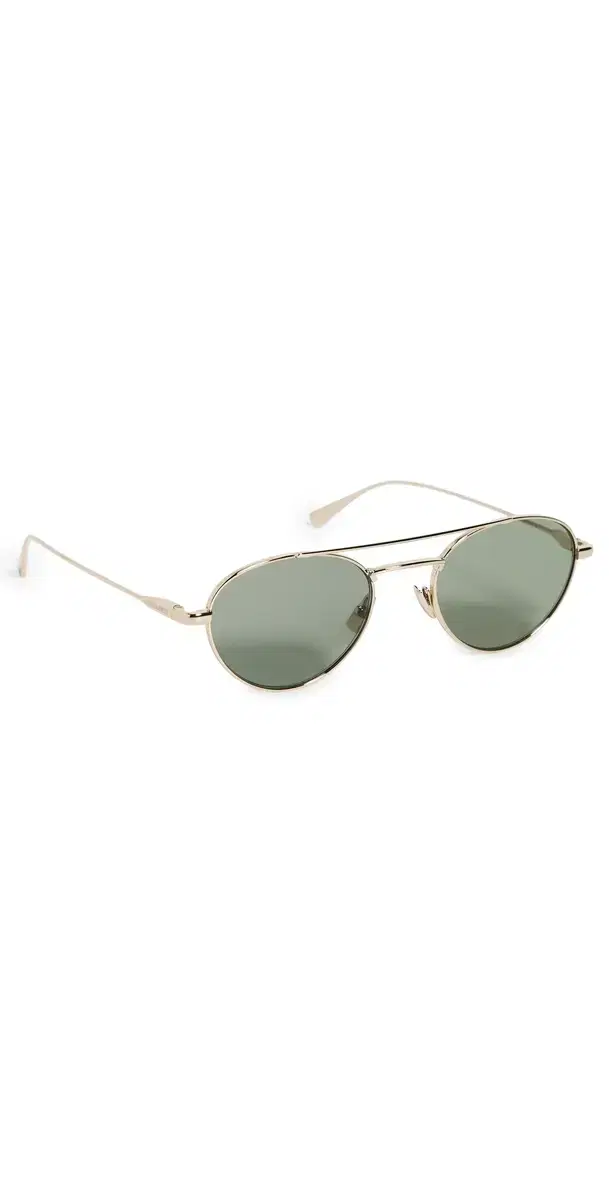 SL 97 Sunglasses Gold-Gold-Green One Size
