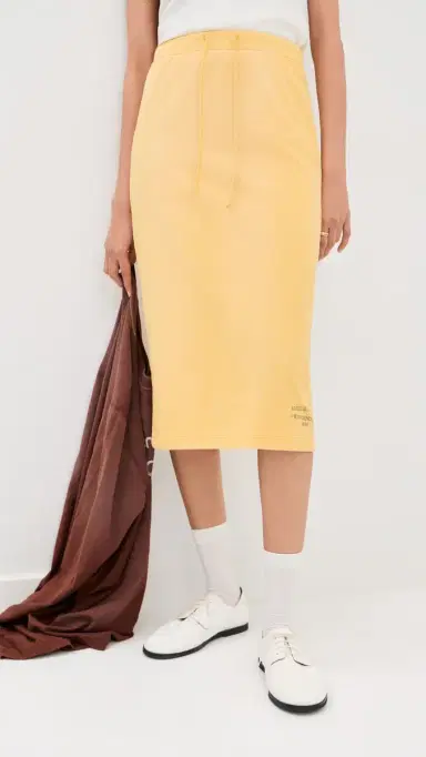 Acne Studios Midi Skirt Warm Yellow | Thumbnail 3 Acne Studios Midi Skirt Warm Yellow | Thumbnail 3