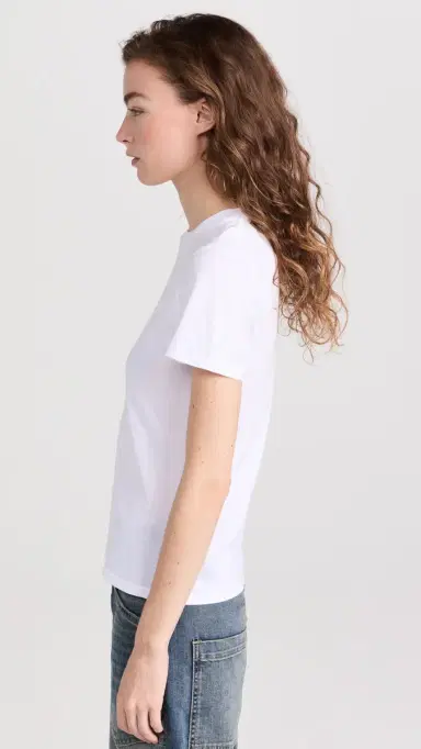 Nili Lotan Mariela Crewneck Tee White | Thumbnail 4