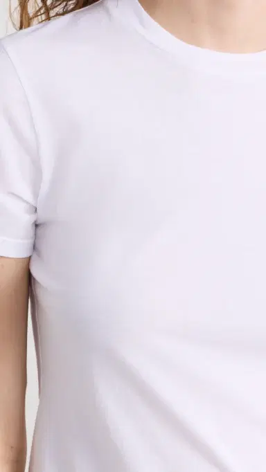 Nili Lotan Mariela Crewneck Tee White | Thumbnail 6