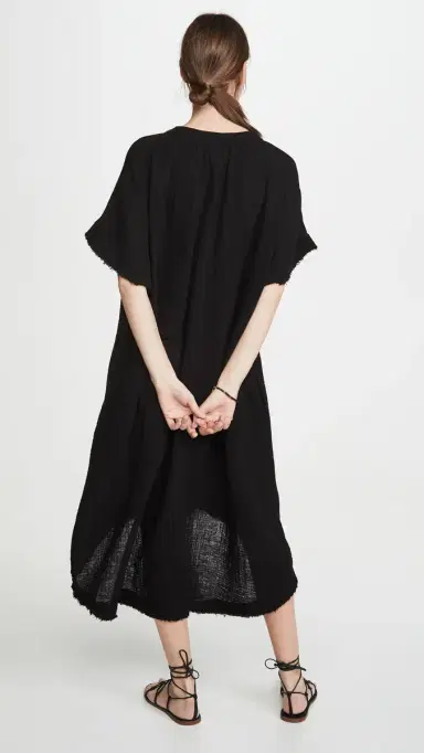 9seed Tunisia Cover Up Black One Size | Thumbnail 3