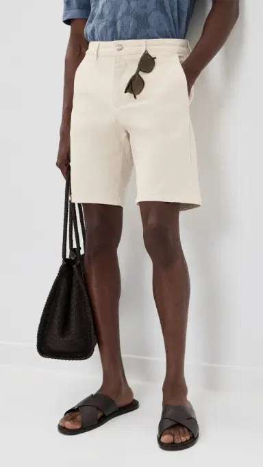 NN07 Aden Chino Shorts 9 Ivory 31 | Thumbnail 2