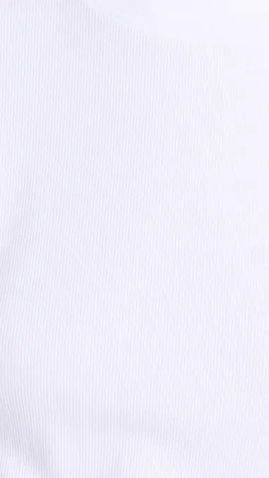 Madewell Supima Rib Tee Eyelet White | Thumbnail 6