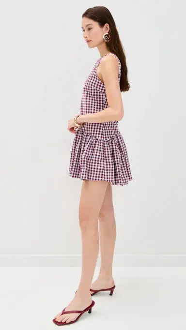 Peixoto Addison Mini Dress erlot Gingham | Thumbnail 4