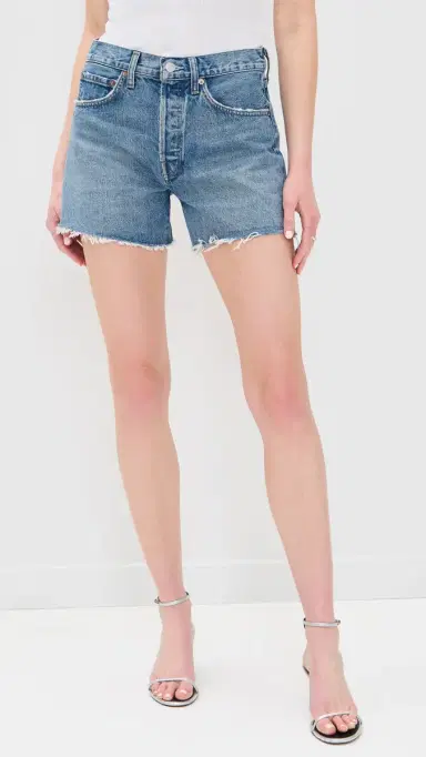 AGOLDE Parker Long: Loose Fit Vintage Shorts | Thumbnail 2