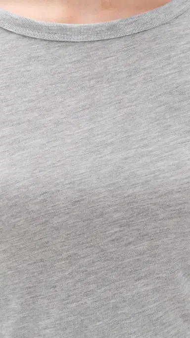 ÉTERNE Baby Tee Heather Grey L | Thumbnail 6 ÉTERNE Baby Tee Heather Grey L | Thumbnail 6