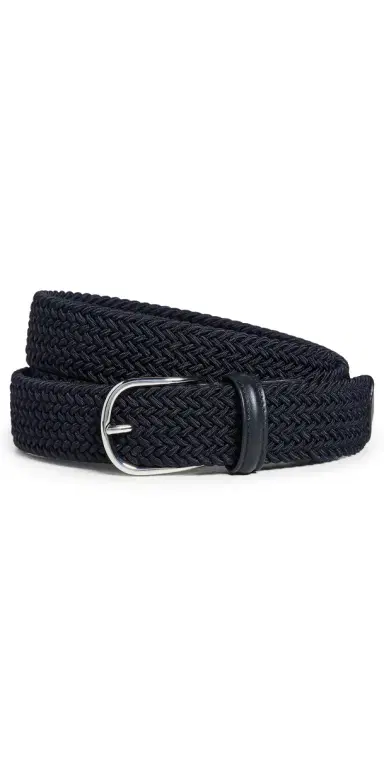 Anderson's Nylon Woven Belt Navy B1 40 | Thumbnail 1 Anderson's Nylon Woven Belt Navy B1 40 | Thumbnail 1