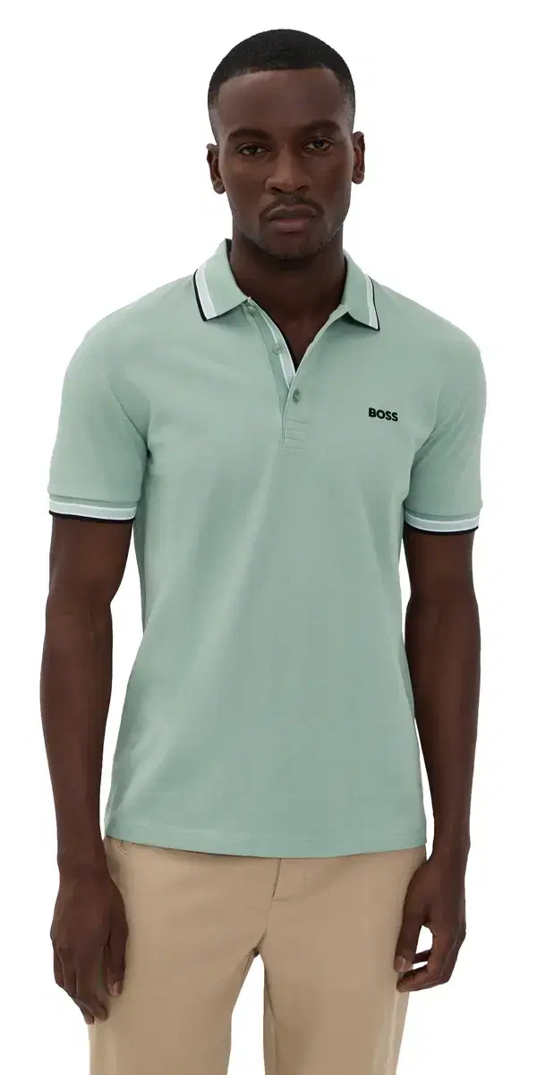 Paddy Polo Shirt Iceberg Green