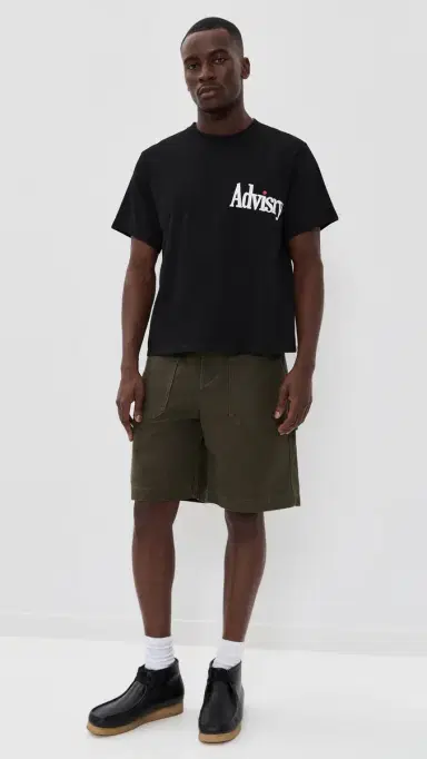 Advisry Dot Logo Tee Black | Thumbnail 2