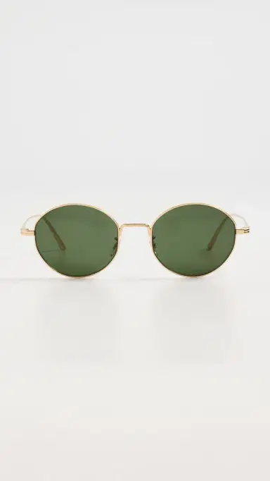 Oliver Peoples Eyewear x Khaite 1994C Sunglasses Gold/Vibrant Green | Thumbnail 2 Oliver Peoples Eyewear x Khaite 1994C Sunglasses Gold/Vibrant Green | Thumbnail 2