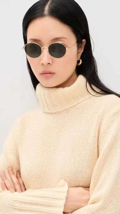 Oliver Peoples Eyewear x Khaite 1994C Sunglasses Gold/Vibrant Green | Thumbnail 3 Oliver Peoples Eyewear x Khaite 1994C Sunglasses Gold/Vibrant Green | Thumbnail 3
