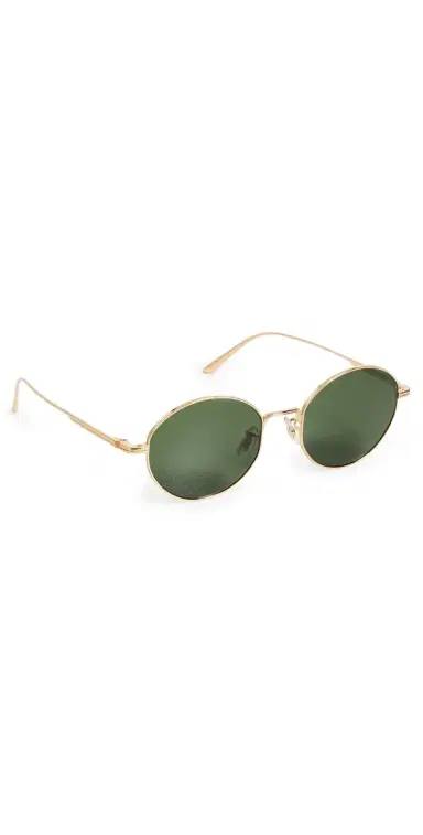 Oliver Peoples Eyewear x Khaite 1994C Sunglasses Gold/Vibrant Green | Thumbnail 1 Oliver Peoples Eyewear x Khaite 1994C Sunglasses Gold/Vibrant Green | Thumbnail 1