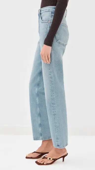 AGOLDE 90s Pinch Waist High Rise Straight Jeans Addition 23 | Thumbnail 4