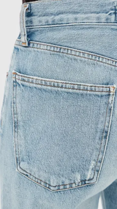 AGOLDE 90s Pinch Waist High Rise Straight Jeans Addition 23 | Thumbnail 6